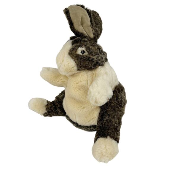 Folkmanis Puppets Baby Dutch Rabbit Bunny 10" - Picture 1 of 11